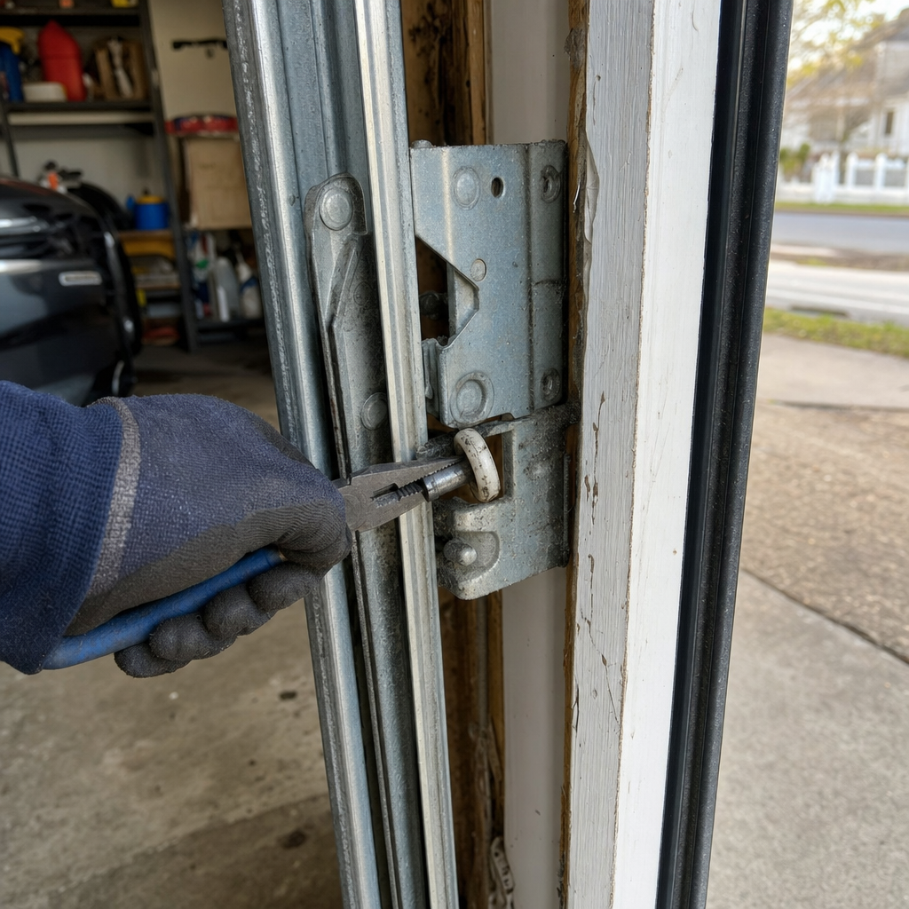professional garage door roller repair and maintenance