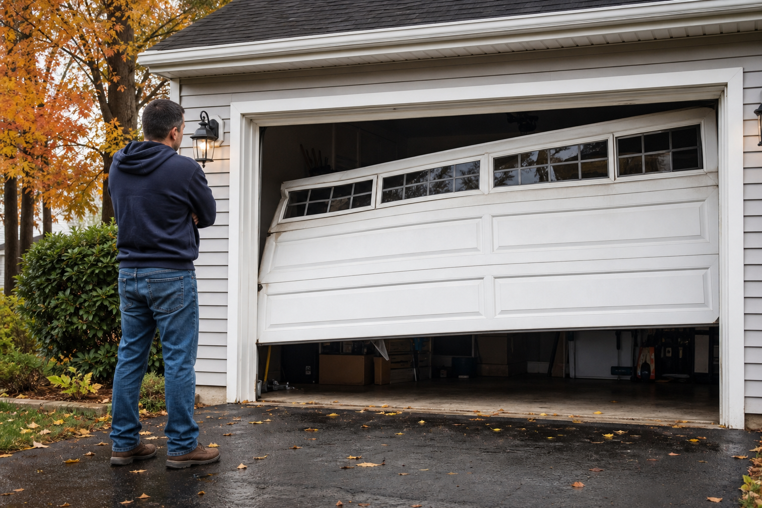 Emergency Garage Door Repair Near Me: What Hartford Homeowners Should Do First